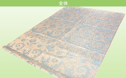 草模様（水色）