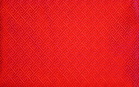 地模様（紅）